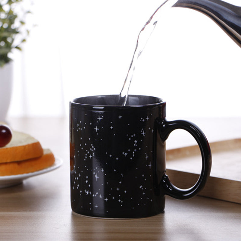 Varmefølsom temperaturforandrende Starry Mug | Luvikno