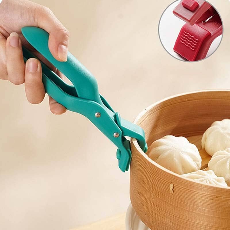Multi-Purpose Anti-Scald Bowl Holder Clip for Kitchen | Luvikno