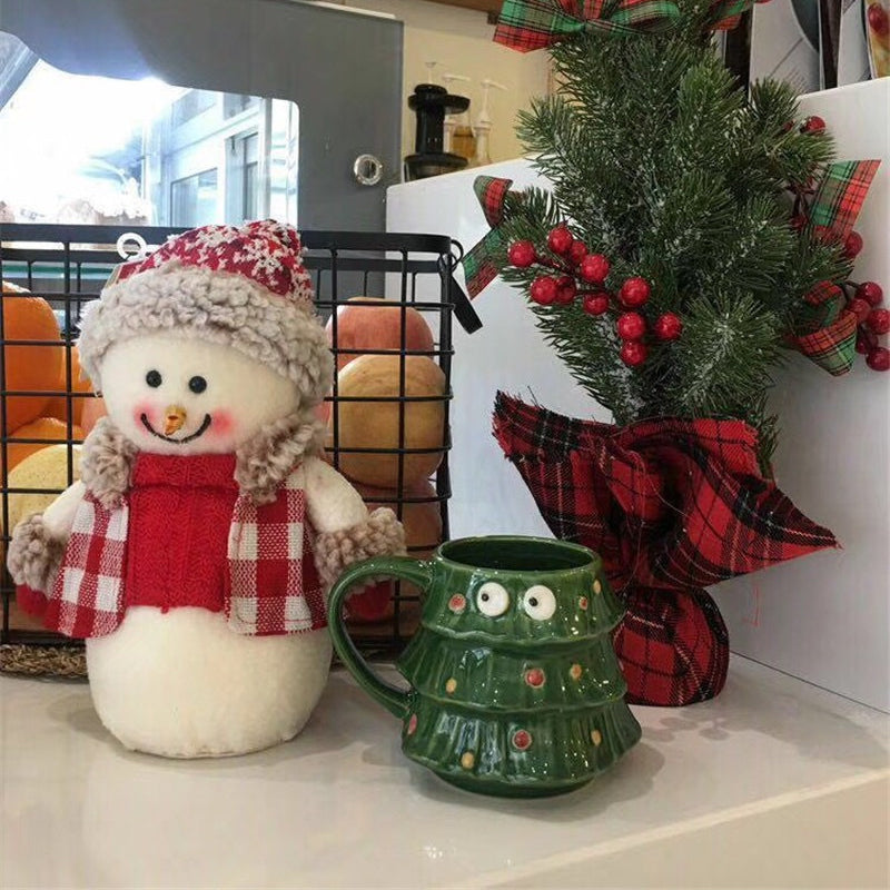 Kreativ Store Big Eyes Juletrad Mug | Luvikno