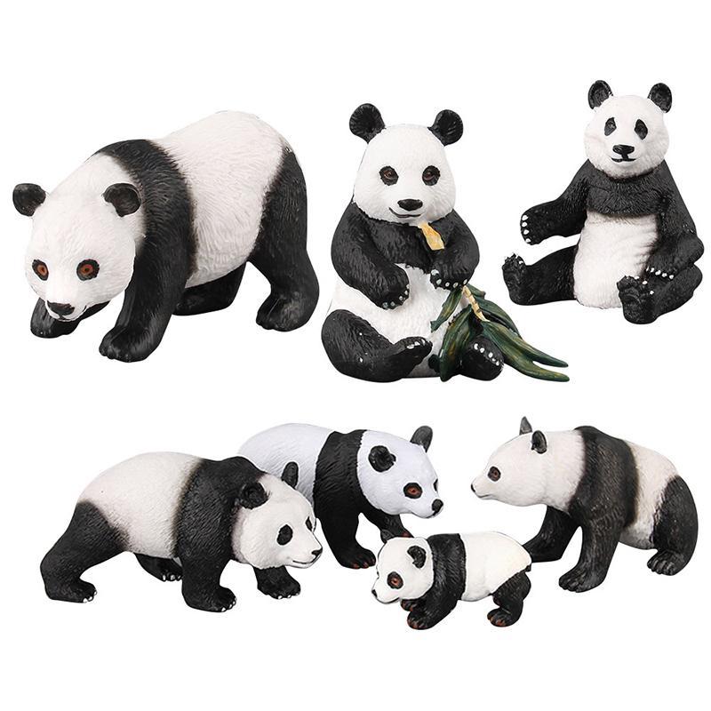 Simulert Panda Dekorativt Leketøy | Luvikno