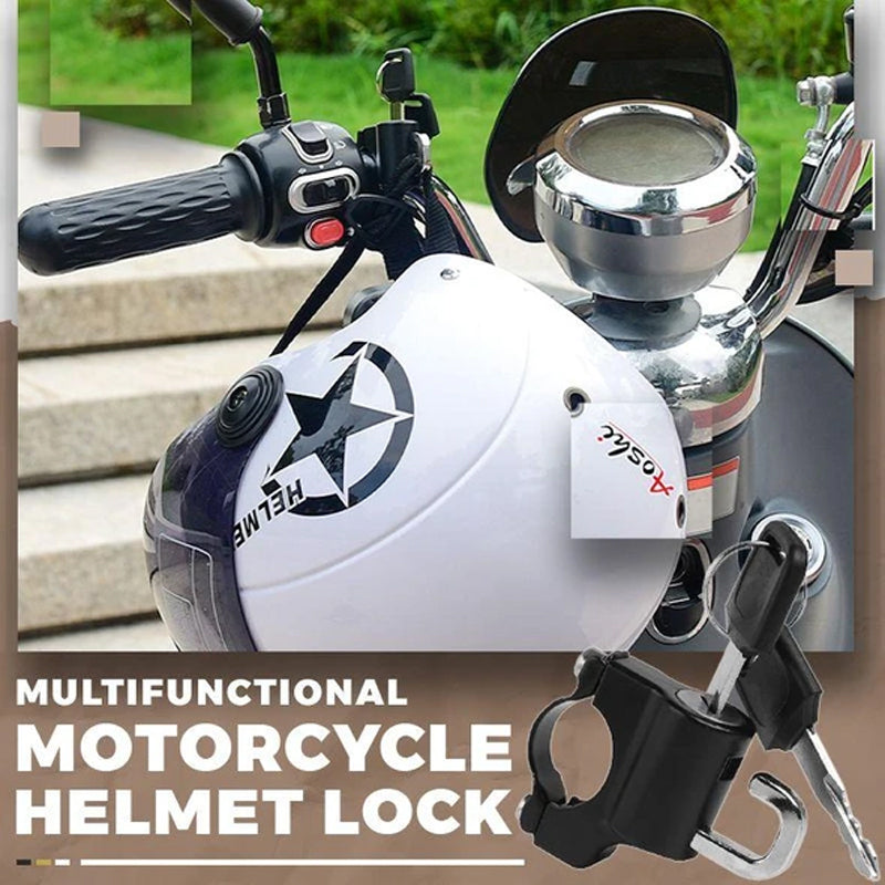 Multifunksjonell Motorsykkelhjelmlås | Luvikno