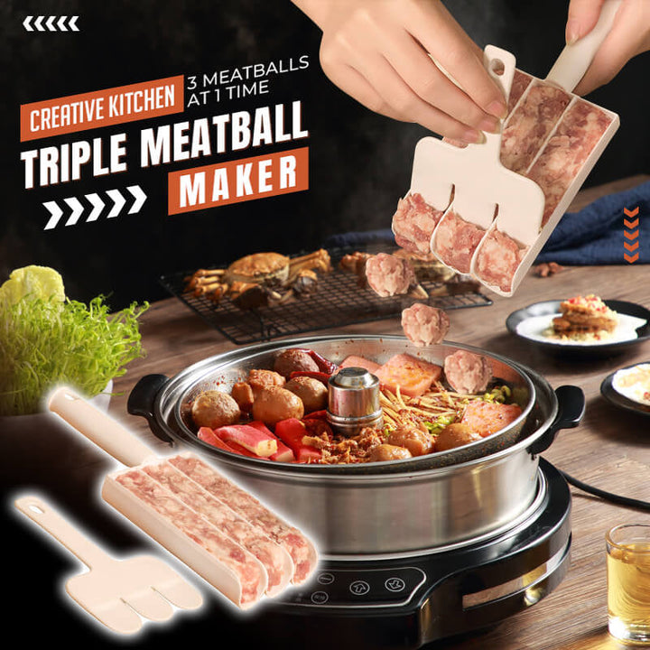 Creative Kitchen Triple Kjøttbollemaker | Luvikno