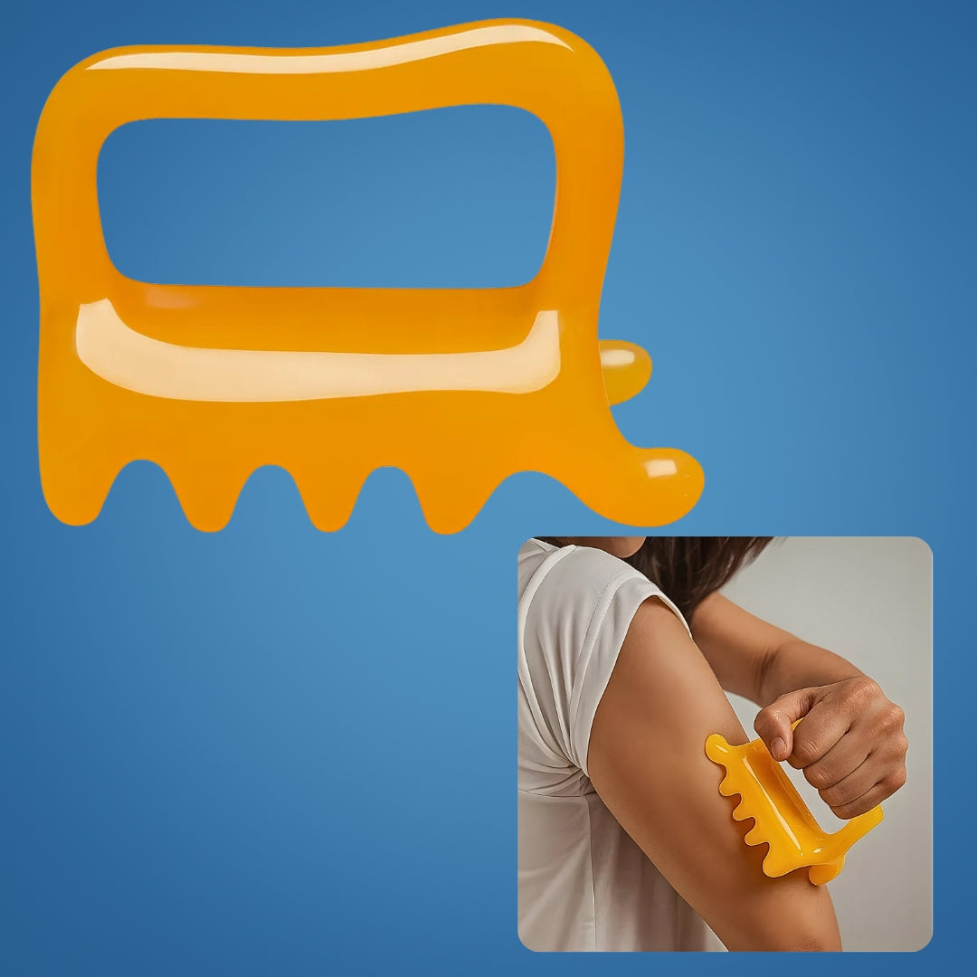 Knot Relief – Glatt kant håndholdt design – Tilbake- og skuldergjenoppretting – Slapp av muskler og øk sirkulasjon Luvikno
