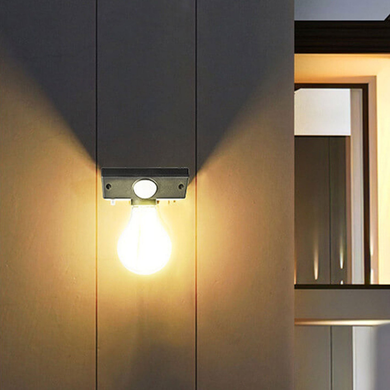 SolarGuard Vegglampe med bevegelsessensor Luvikno