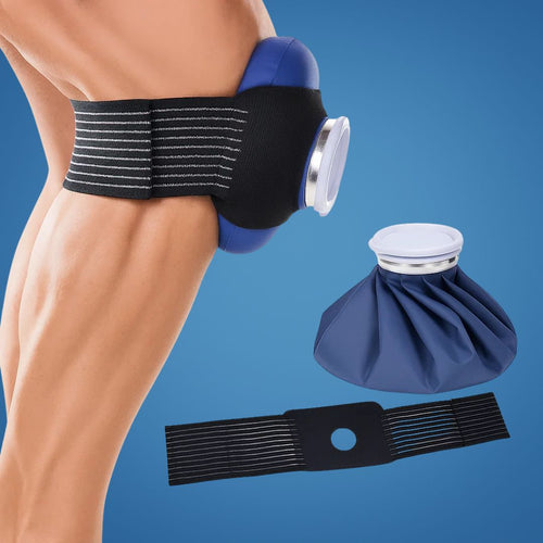 ThermoRelief | Gjenbrukbar Is-pakke – Varm- og Kaldterapi – Isolerende Holdbart Design – Målrettet Skadeterapi for Sport & Rehabilitering Luvikno