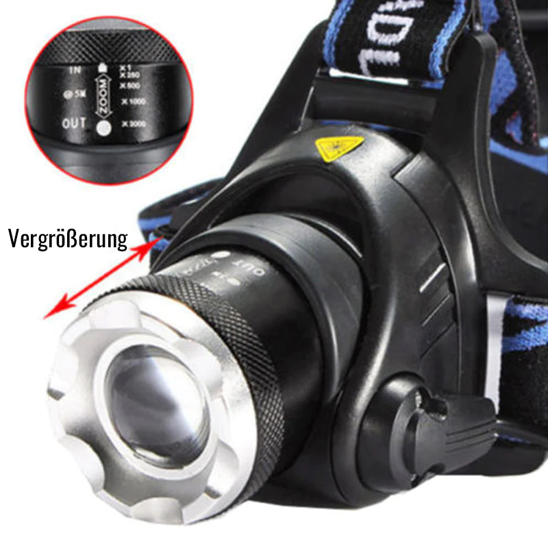 Sporty glitrende spotlight for utendørs | Luvikno