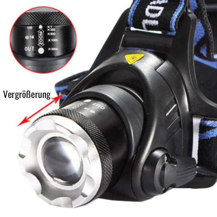 Sporty glitrende spotlight for utendørs | Luvikno