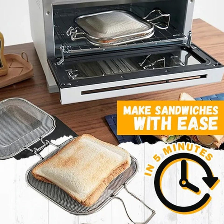 Bærbar Sandwich Riste Rack | Luvikno