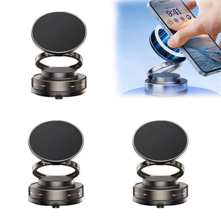 Luvikno | 360° justerbar magnetisk telefonholdere med vakuum