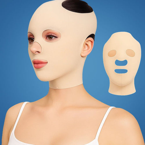 FirmLift | Anti‑Wrinkle Face Lift Mask – Reusable Compression – Soft Ergonomic Fit – Overnight Firming & Tightening for Mature Skin Luvikno