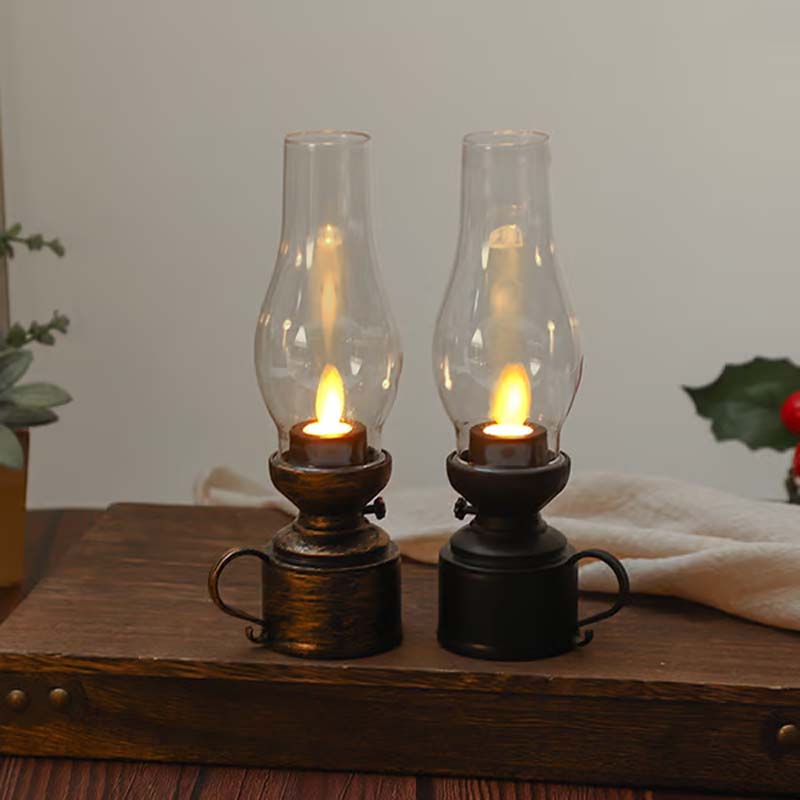 Elektronisk LED Vintage Oljelampe | Luvikno
