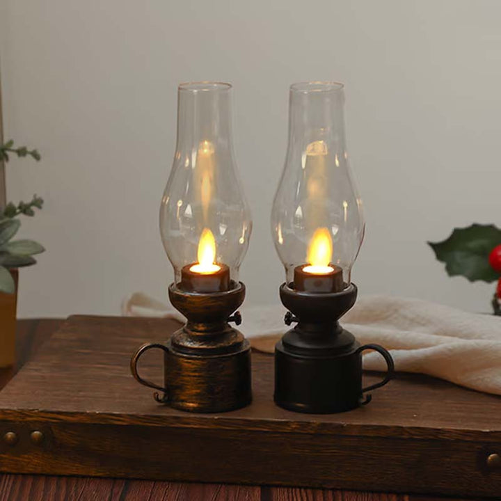 Elektronisk LED Vintage Oljelampe | Luvikno