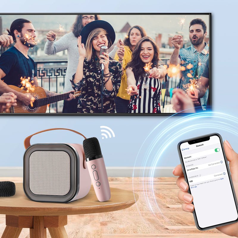 SingBuddy – Trådløst Karaoke-sett for Barn Luvikno