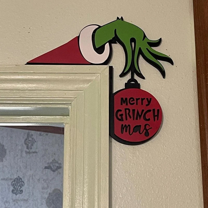 Grinch ferie dør hjørne | Luvikno