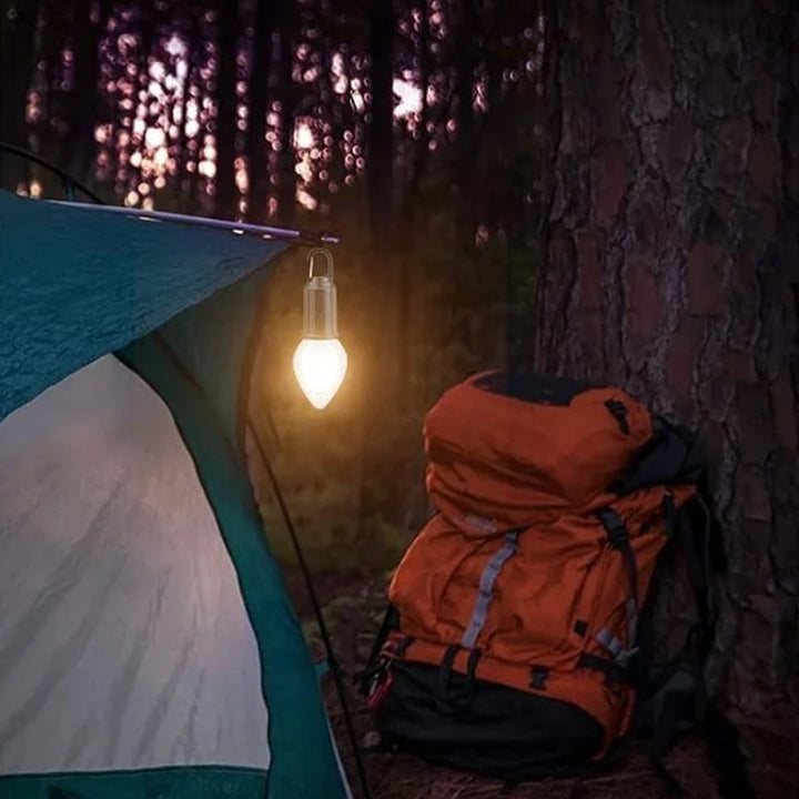 Luvikno | Retro Ny Utendørs Camping Type-C Lading Lyspære
