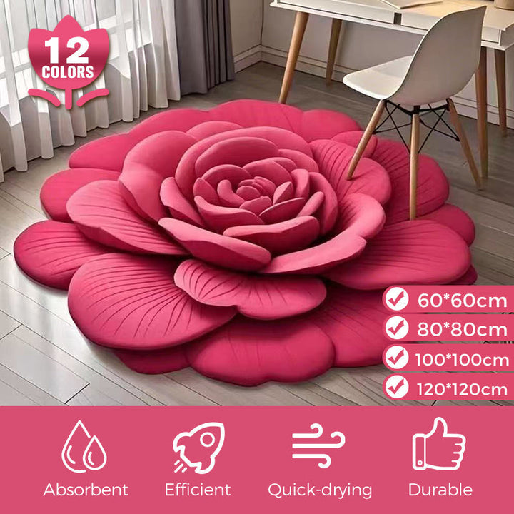 Luvikno | FloraLux Elegant Gulvmatte | Luksuriøs komfort med kiselgur for hurtig tørkende eleganse