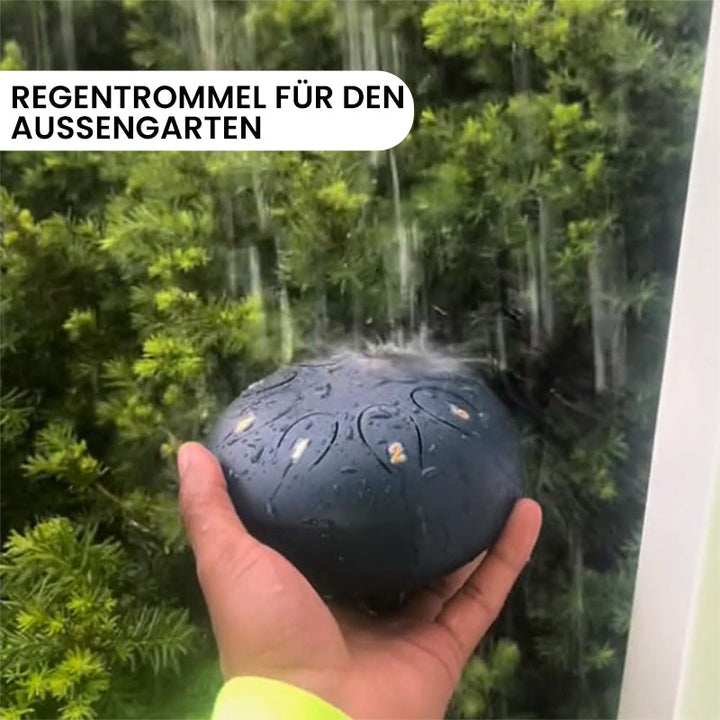 Regndrum som hageinstrument | Luvikno