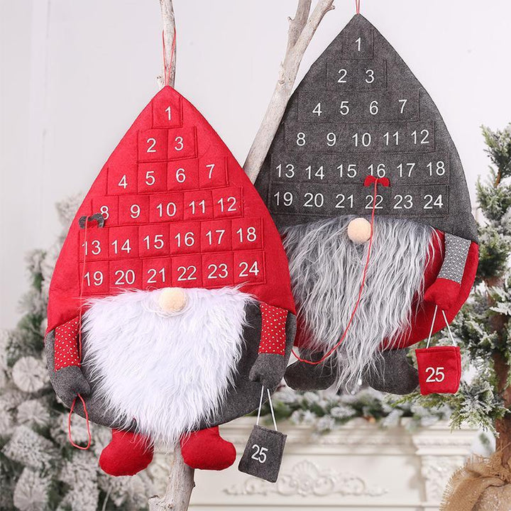 Nedtelling til jul Santa vedheng adventskalender | Luvikno