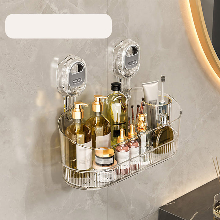 Luvikno | Opalys | Oppbevaringsgitter med sugekopp – effektiv drenering – elegant design