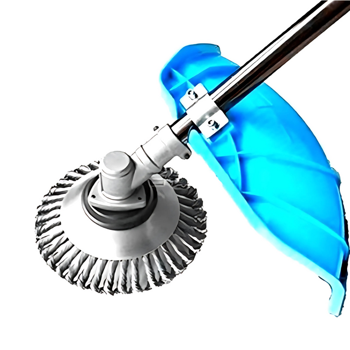GrassCut TurboHead – Universal 6-Blade Ugressbørste for Kantklippere | Luvikno