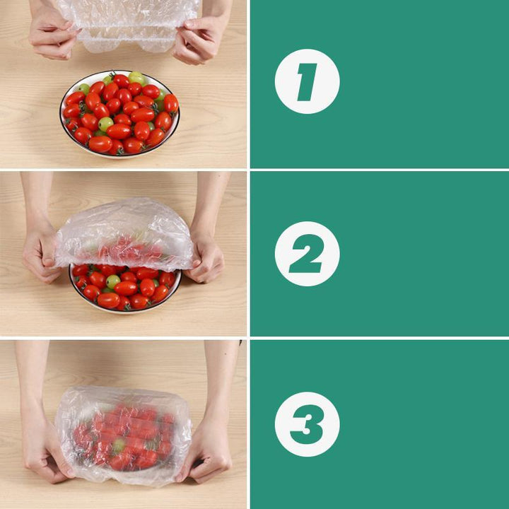 Engangs plastfolie dekning (100 STK/ 1 SET) | Luvikno