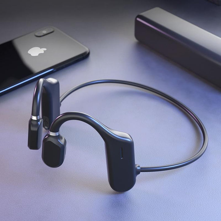 Bluetooth 5.0 vanntette sport hodetelefoner | Luvikno