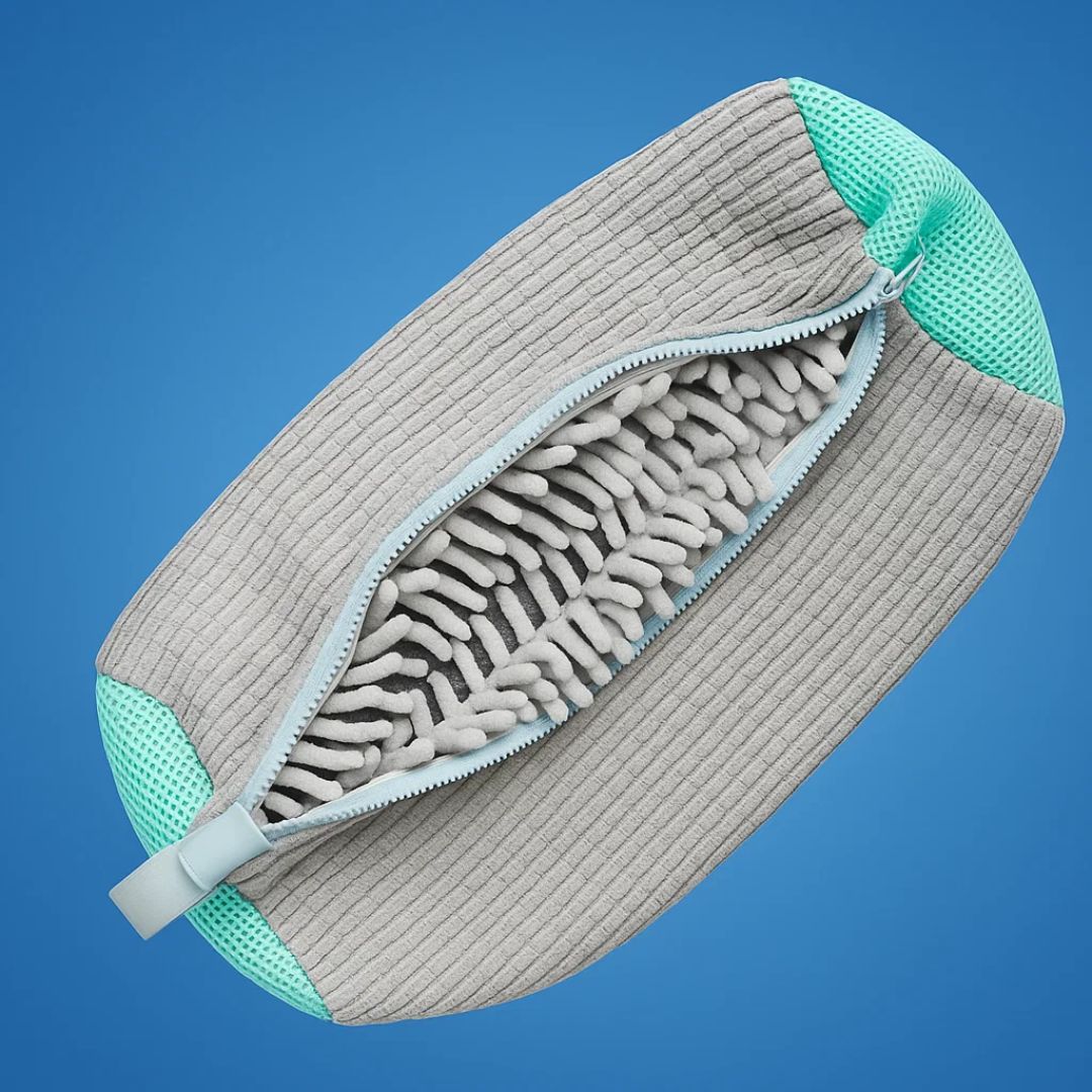 ShoeGuard | Sko Vaskemaskin Pose – Beskyttende Polstring – Mesh Stoff – Treningspleie Luvikno