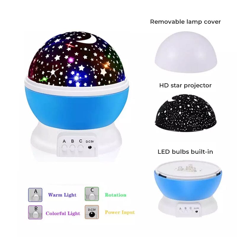 Galaxy Star Light Projector | Luvikno