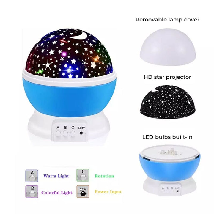 Galaxy Star Light Projector | Luvikno