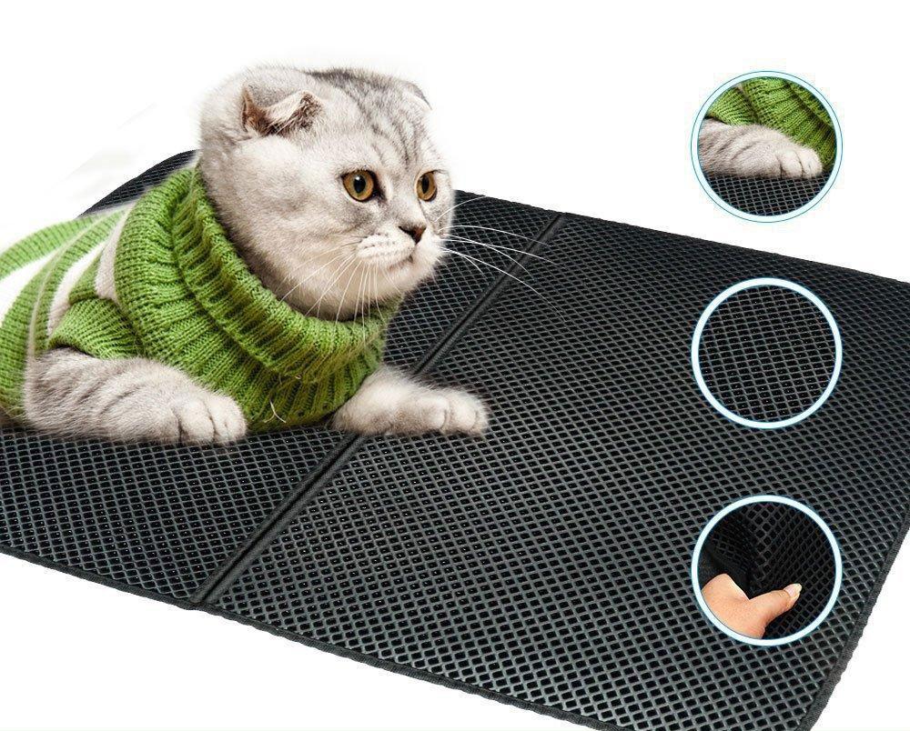 Felina - Dobbel lag kattestrøfallmatte | Luvikno