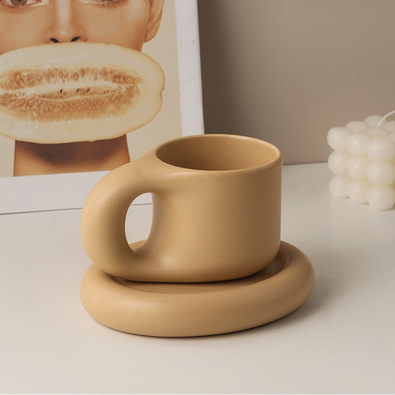 Nordic Minimalist Søt Fet Kopp | Luvikno