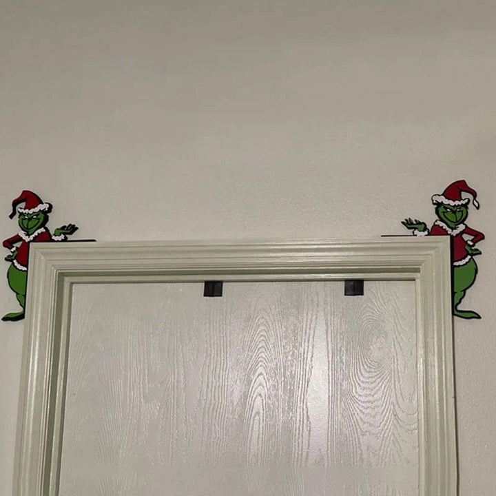 Grinch ferie dør hjørne | Luvikno