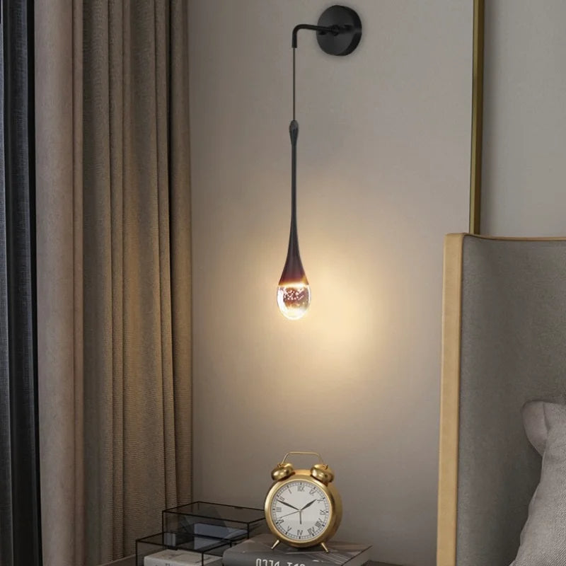 Luvikno | Elegant Dråpeformet Vegglampe - Luksus for Ditt Interiør