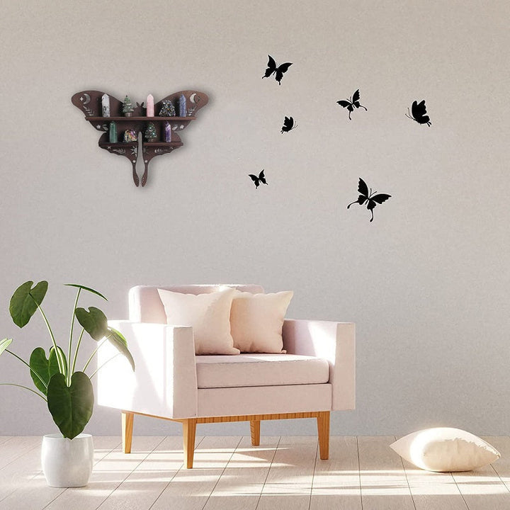 Luna Moth Lampe Krystallhyller | Luvikno