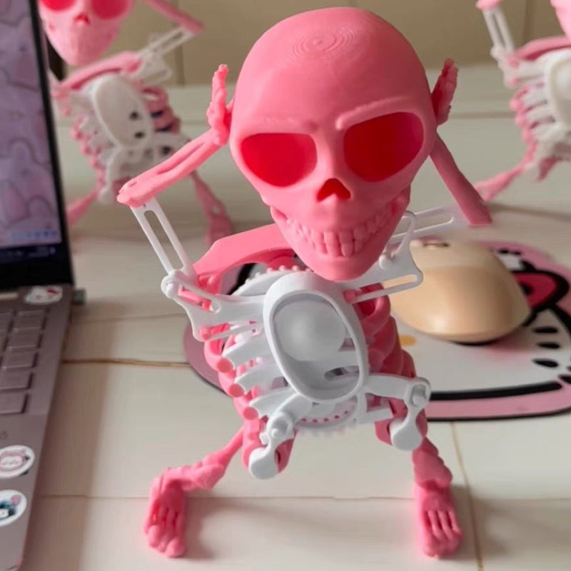 Dancing and Swinging 3D Skull Toy | Luvikno