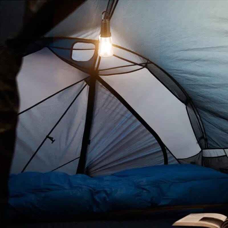 Ny utendørs camping hengende type-C ladning retro pære lys | Luvikno