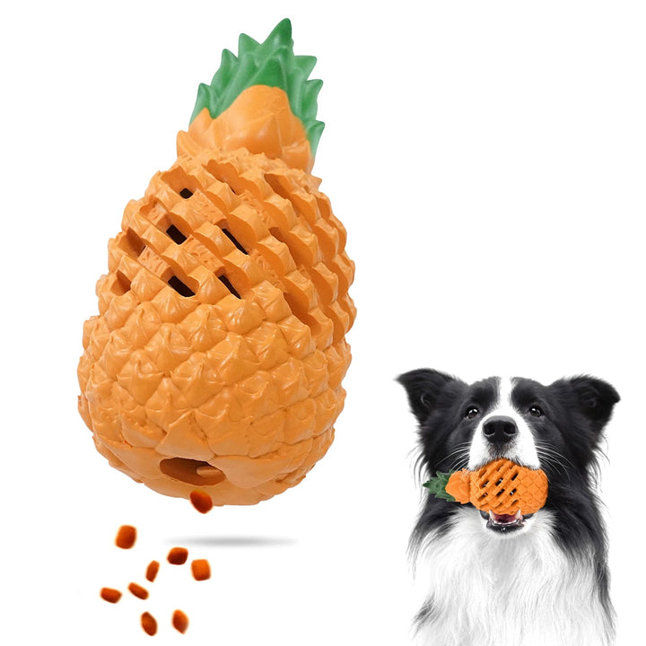 Indestructible Ananas Tyggleketøy for Hunder Luvikno