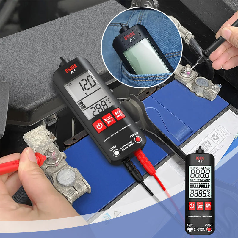Luvikno | A1 Fullt Automatisk Anti-Brenning Smart Digital Multimeter