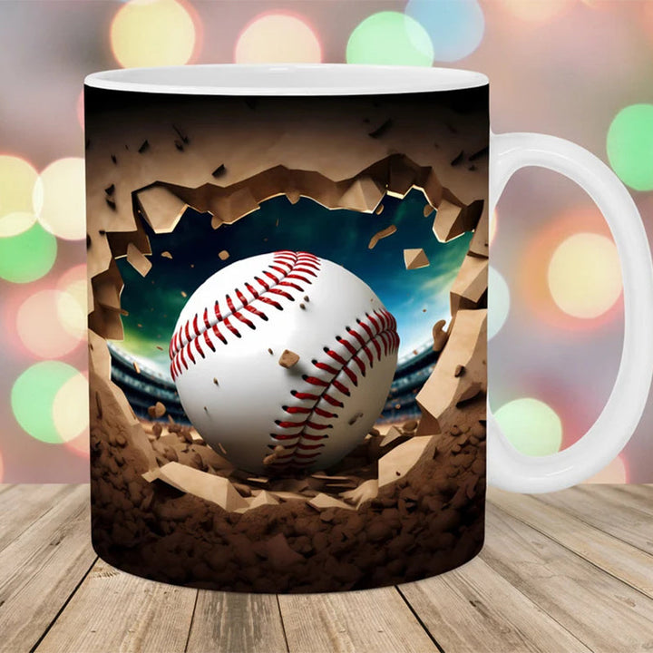 Ball Print Mug | Luvikno