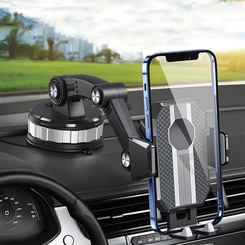 Luvikno | Auto GripTech Handy Holder med Sterk Sugekop og 360° Rotasjon