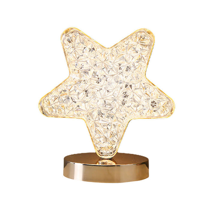 Star Moon Metal Table Lamp | Luvikno