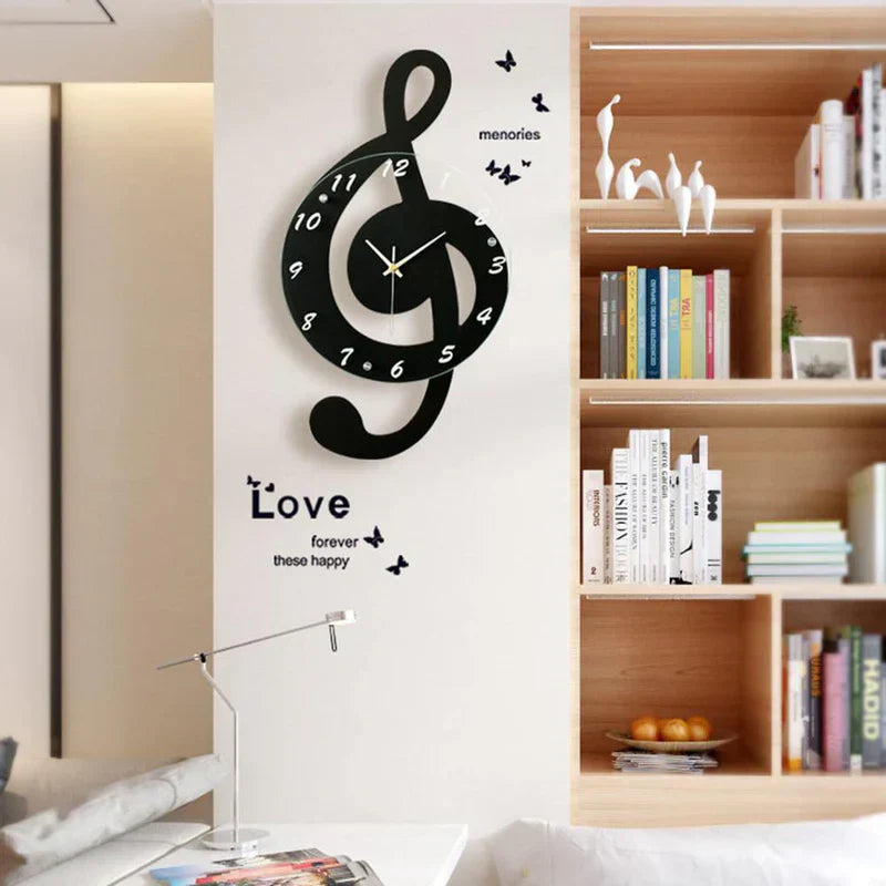 Musikalsk G-klave design for moderne interiør Luvikno