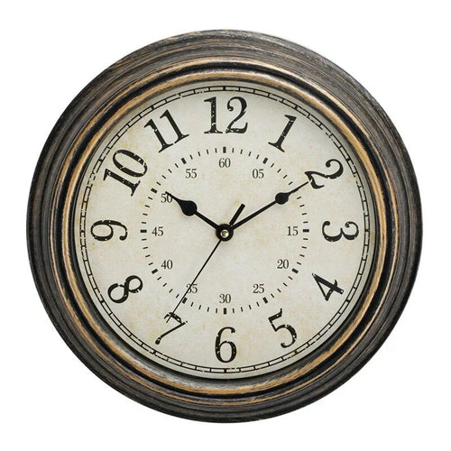 RusticCharm Vintage Veggklokke Luvikno