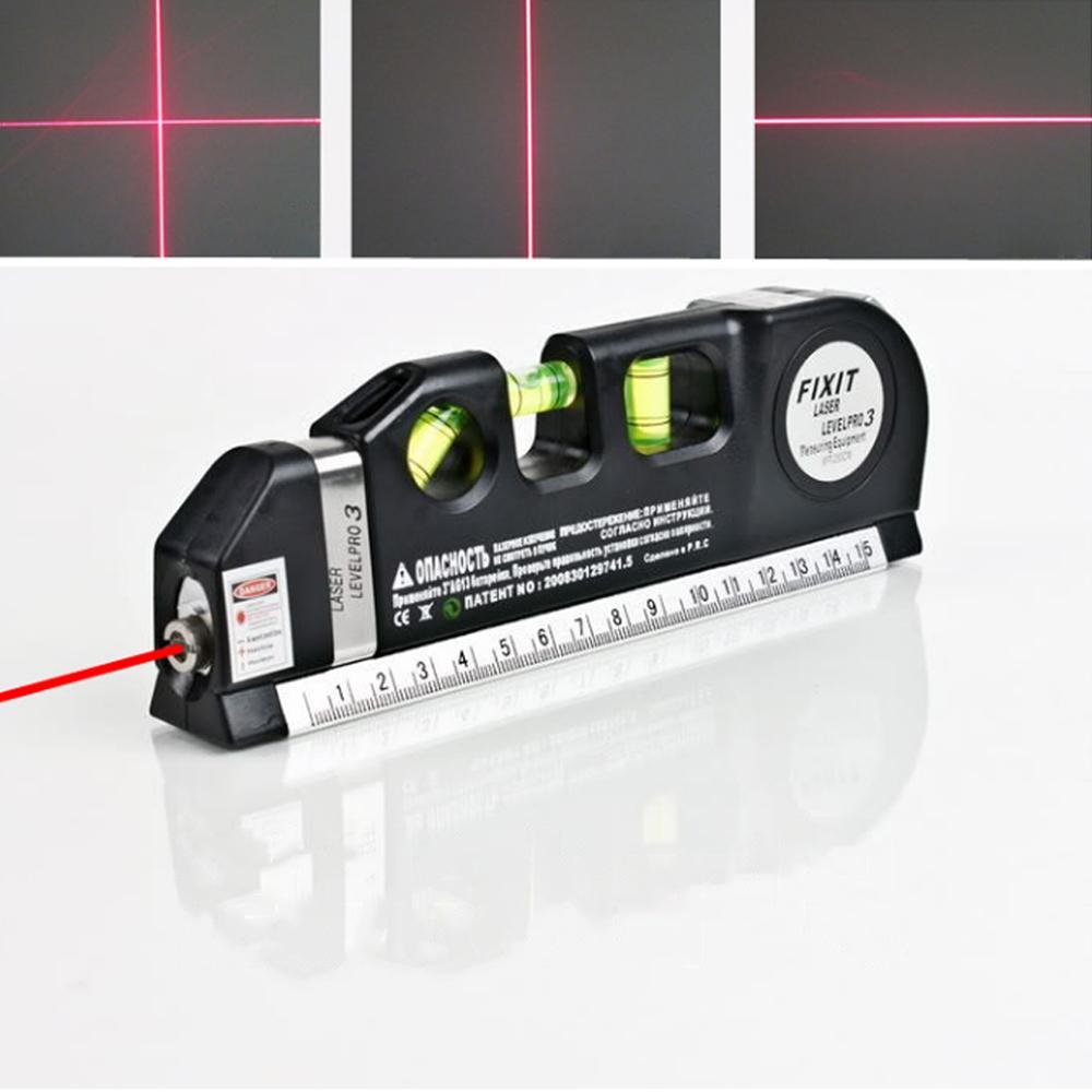 Luvikno | Multifunksjonell Laser Nivå 4-i-1 Laser Måleverktøy