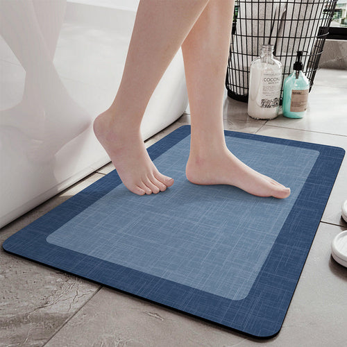 Non-Slip Minimalisme Baderomsgulvmatte - Super Absorberende, Lett å Rengjøre | Luvikno