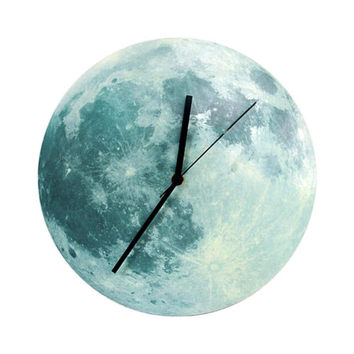 Luvikno | MoonLight - Belyst Design Klokke for Atmosfæriske Kvelder