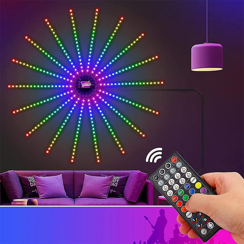 LED-lys fra fyrverkeri | Luvikno