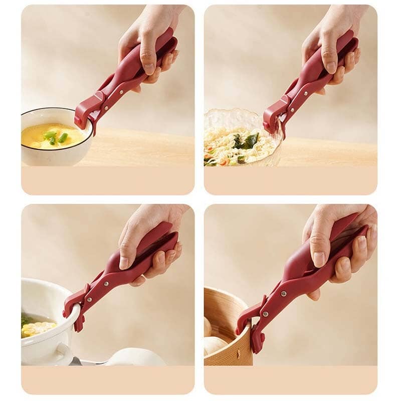 Multi-Purpose Anti-Scald Bowl Holder Clip for Kitchen | Luvikno
