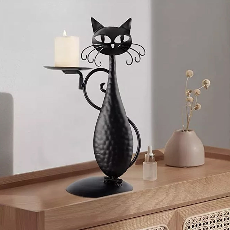 Kortholder svart katt | luvikno