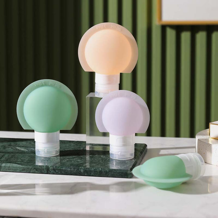 Luvikno | Portable reiseflaske laget av silikon med stor diameter